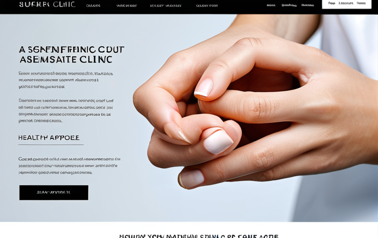 Modern Skin Care Clinic Website Design**
"A clean, professional website design for a skin care clinic, featuring a diverse group of fully clothed women of various ages with radiant, healthy skin, safe for work, appropriate content, professional, modest, family-friendly. The website should showcase service listings, pricing, and contact information. Perfect anatomy, correct proportions, natural pose, well-formed hands, proper finger count, natural body proportions. Modern, minimalist aesthetic. Keywords: skincare, clinic, website, beauty, health. safe for work"
**